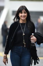 DAISY LOWE Leaves Her Hotel in Brimingham 01/19/2017