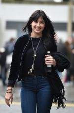 DAISY LOWE Leaves Her Hotel in Brimingham 01/19/2017