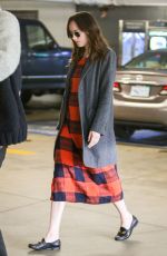 DAKOTA JOHNSON Out and About in Los Angeles 01/05/2017