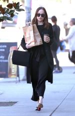 DAKOTA JOHNSON Out in West Hollywood 01/27/2017