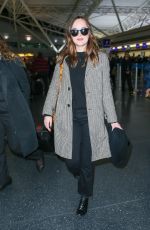 DAKOTA JOHSNON at JFK Airport in New York 01/29/2017