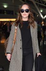 DAKOTA JOHSNON at JFK Airport in New York 01/29/2017