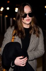 DAKOTA JOHSNON at JFK Airport in New York 01/29/2017
