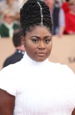 DANIELLE BROOKS at 23rd Annual Screen Actors Guild Awards in Los Angeles 01/29/2017