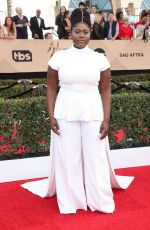 DANIELLE BROOKS at 23rd Annual Screen Actors Guild Awards in Los Angeles 01/29/2017