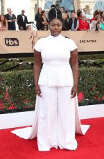 DANIELLE BROOKS at 23rd Annual Screen Actors Guild Awards in Los Angeles 01/29/2017
