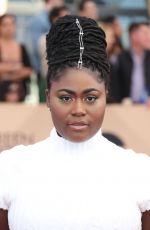 DANIELLE BROOKS at 23rd Annual Screen Actors Guild Awards in Los Angeles 01/29/2017