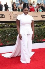 DANIELLE BROOKS at 23rd Annual Screen Actors Guild Awards in Los Angeles 01/29/2017