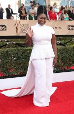 DANIELLE BROOKS at 23rd Annual Screen Actors Guild Awards in Los Angeles 01/29/2017