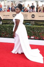 DANIELLE BROOKS at 23rd Annual Screen Actors Guild Awards in Los Angeles 01/29/2017