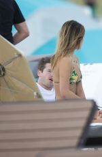 DANIELLE KNUDSON and JOCELYN CHEW at a Beach in Miami 01/16/2017