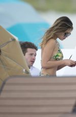 DANIELLE KNUDSON and JOCELYN CHEW at a Beach in Miami 01/16/2017
