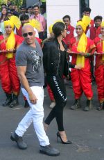 DEEPIKA PADUKONE and Vin Diesel at Airport in Mumbai 01/12/2017