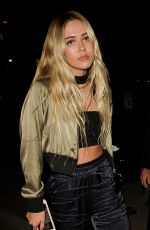 DELILAH HAMLIN Leaves Catch LA in West Hollywood 01/14/2017