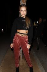 DELILAH HAMLIN Night Out in West Hollywood 01/16/2017