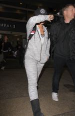 DEMI LOVATO at LAX Airport in Los Angeles 01/15/2017