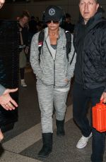 DEMI LOVATO at LAX Airport in Los Angeles 01/15/2017