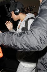 DEMI LOVATO at LAX Airport in Los Angeles 01/15/2017