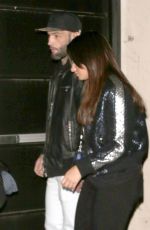 DEMI LOVATO Leaves DNCE Concert at Belasco Theatre in Los Angeles 01/18/2017