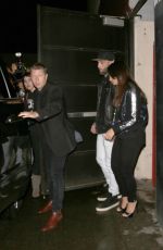DEMI LOVATO Leaves DNCE Concert at Belasco Theatre in Los Angeles 01/18/2017