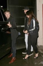 DEMI LOVATO Leaves DNCE Concert at Belasco Theatre in Los Angeles 01/18/2017