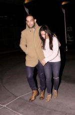 DEMI LOVATO Night Out in Los Angeles 01/01/2017