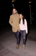 DEMI LOVATO Night Out in Los Angeles 01/01/2017