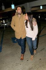 DEMI LOVATO Night Out in Los Angeles 01/01/2017