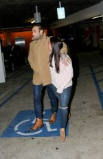 DEMI LOVATO Night Out in Los Angeles 01/01/2017