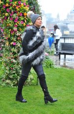 DENISE WELSCH at ITV Studios in London 01/16/2017