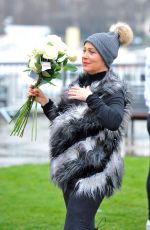DENISE WELSCH at ITV Studios in London 01/16/2017