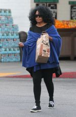 DIANA ROSS Shopping at Bristol Farms in Beverly Hills 01/23/2017