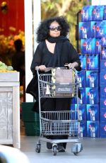 DIANA ROSS Shopping at Bristol Farms in Beverly Hills 01/29/2017