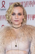 DIANE KRUGER at Sidaction Gala Dinner 2017 in Paris 01/26/2017