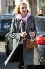 DIANE KRUGER Leaves Alfred Coffee & Kitchen in West Hollywood 01/11/2017