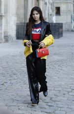 DOINA CIOBANU Arrives at Paul Smith Fashion Show in Paris 01/23/2017