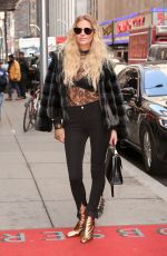 DORIT KEMSLEY Arrives at NBC Studios in New York 01/26/2017