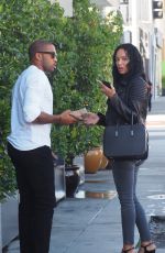 DRAYA MICHEL Out and About in Beverly Hills 01/19/2017