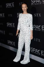 DRAYA MICHELE at ‘The Space Between Us’ Premiere in Los Angeles 01/17/2017