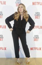 DREW BARRYMOORE at Santa Clarita Diet Photocall in Madrid 01/19/2017