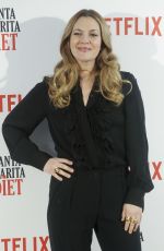 DREW BARRYMOORE at Santa Clarita Diet Photocall in Madrid 01/19/2017