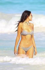 EIZA GONZALEZ in Bikini at a Beach in Mexico 01/01/2017