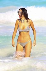 EIZA GONZALEZ in Bikini at a Beach in Mexico 01/01/2017
