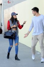 EIZA GONZALEZ Out with a Friend in Los Angeles 01/30/2017