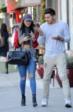 EIZA GONZALEZ Out with a Friend in Los Angeles 01/30/2017
