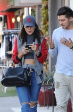 EIZA GONZALEZ Out with a Friend in Los Angeles 01/30/2017
