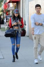 EIZA GONZALEZ Out with a Friend in Los Angeles 01/30/2017