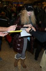 ELENA KAMPOURIS Arrives in Salt Lake City 01/19/2017