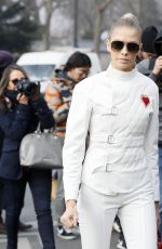 ELENA PERMINOVA at Christian Dior Fashion Show in Paris 01/23/2017