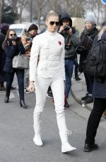 ELENA PERMINOVA at Christian Dior Fashion Show in Paris 01/23/2017